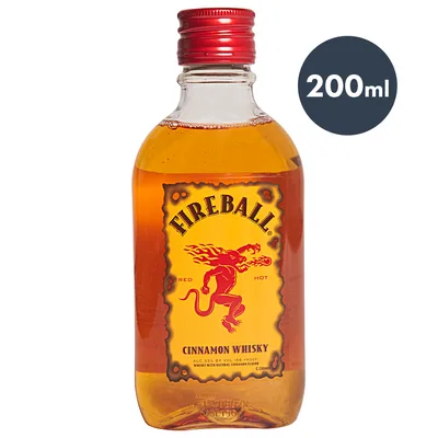 Fireball Cinnamon Whisky - 200ml Plastic Bottle