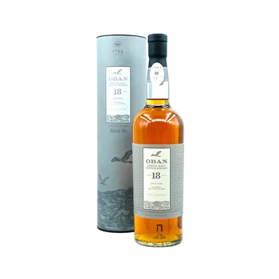 Oban Limited Edition 18 Year Old Single Malt Scotch Whisky 750ml