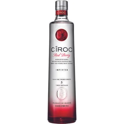 Ciroc Red Berry Vodka 750 Ml