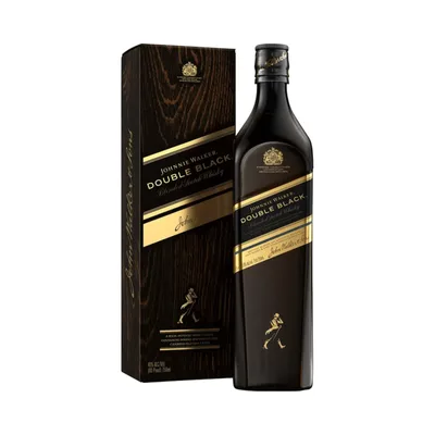 Johnnie Walker Double Black Label Blended Scotch Whisky, 750 mL