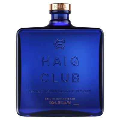 Haig Club Single Grain Scotch Whisky, 750 mL