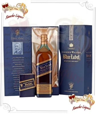 Johnnie Walker Blue Label Blended Scotch Whisky, 750 mL