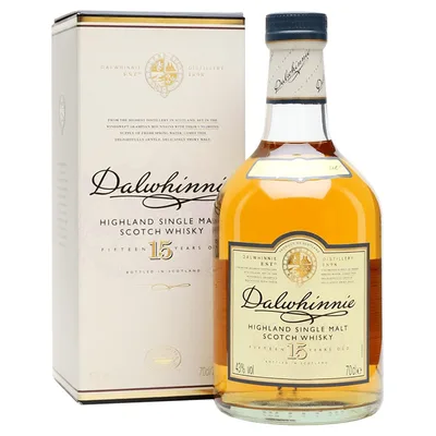 Dalwhinnie 15 Year Old Highland Single Malt Scotch Whisky