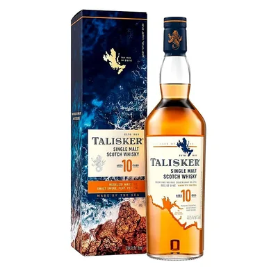 Talisker 10 Year Old Single Malt Scotch Whisky, 750 mL