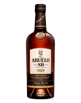 Ron Abuelo Anejo XII Anos Two Oaks Rum 750ml