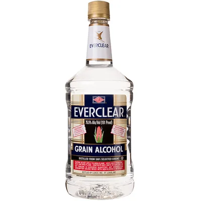 Everclear 151 Proof Grain Alcohol