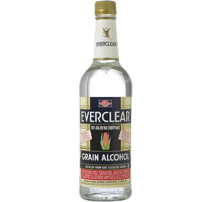 Everclear 151 Proof Grain Alcohol