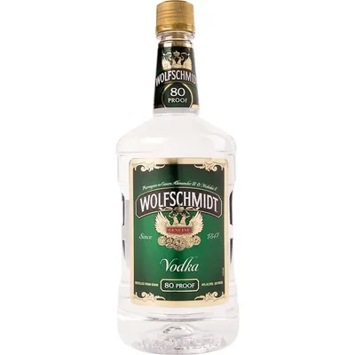 Wolfschmidt Vodka 80 Proof, 1.75 L