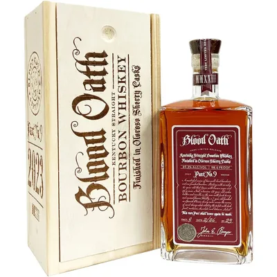 Blood Oath Pact No. 9 Kentucky Straight Bourbon Whiskey