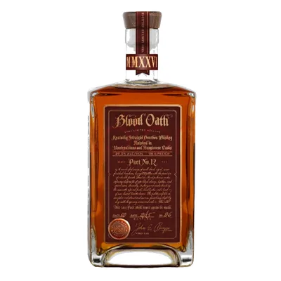 Blood Oath Bourbon Pact No. 12 750ML