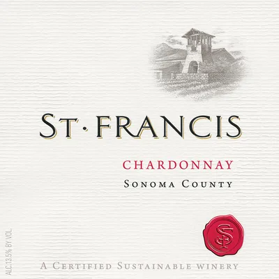 St. Francis Chardonnay, Sonoma County 750 Ml