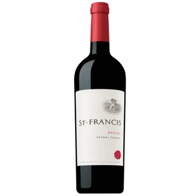 St. Francis Merlot, Sonoma County 750 Ml
