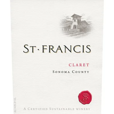 St. Francis Claret, Sonoma County, 2010