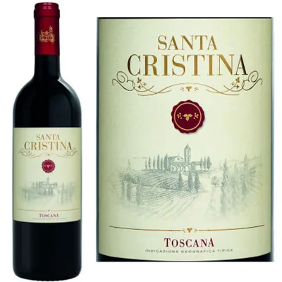 Santa Cristina Rosso Toscana Red Wine - 750ml Bottle