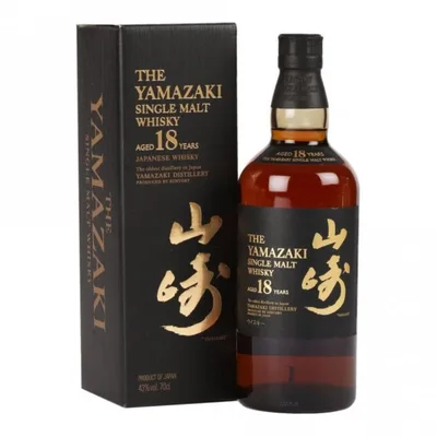 Yamazaki 18 Year Old Single Malt Japanese Whisky - 750 Ml