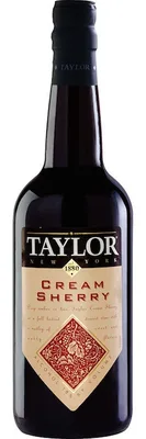 Taylor NY Desserts Cream Sherry, Red Wine, 1.5 L Bottle
