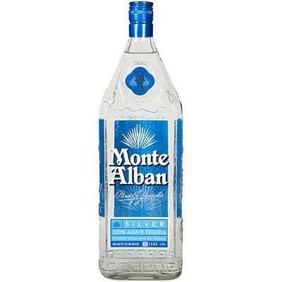 Monte Alban Silver Tequila 1.75