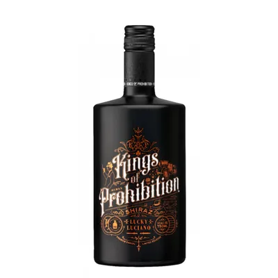 Kings of Prohibition Lucky Luciano Shiraz 750ml