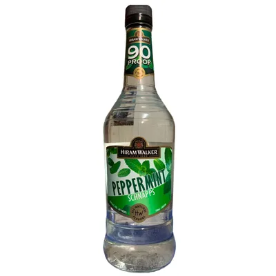 Hiram Walker Peppermint Schnapps 90 Proof