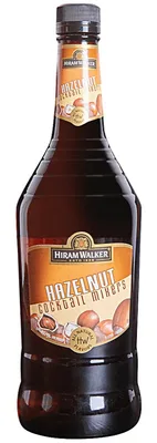 Liquor Brand Hiram Walker H W Hazelnut Liqueur 750ml
