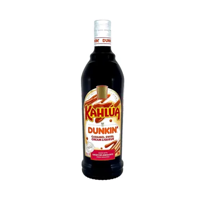 Kahlua Dunkin Caramel Swirl Cream Liqueur