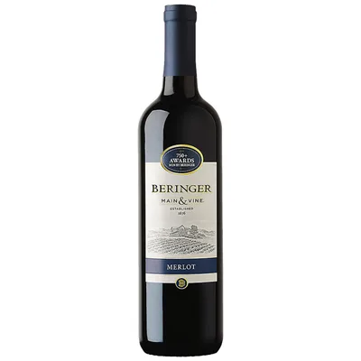 Beringer Main & Vine California Merlot 750 Ml