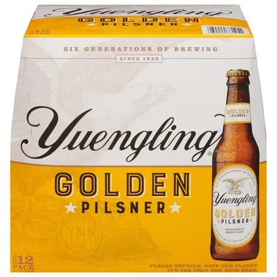 Yuengling Golden Pilsner - 12 Pack Bottles