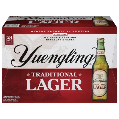 Yuengling Traditional Lager 24-12 Fl. Oz. Bottles
