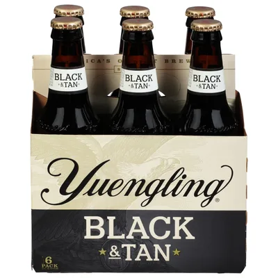 Yuengling Black & Tan Porter & Premium Beer 6-12 Fl. Oz. Bottles