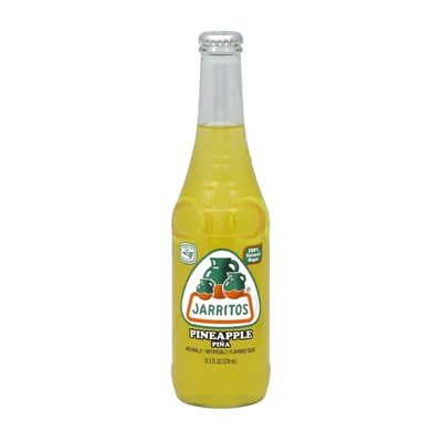 Jarrito's Pineapple Soda 12.5oz Bottle