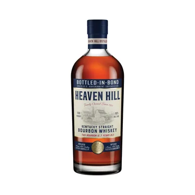 Heaven Hill 7 Year Old Bottled In Bond Kentucky Straight Bourbon Whiskey