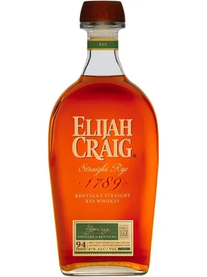 Elijah Craig Straight Rye Whiskey