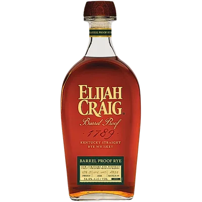 Elijah Craig Barrel Proof A925 Rye Whiskey 750ml