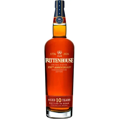 Rittenhouse Rye Bottled In Bond 250th Anniversary