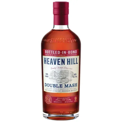 Heaven Hill 9 Year Double Mash Bottle In Bond 750ml