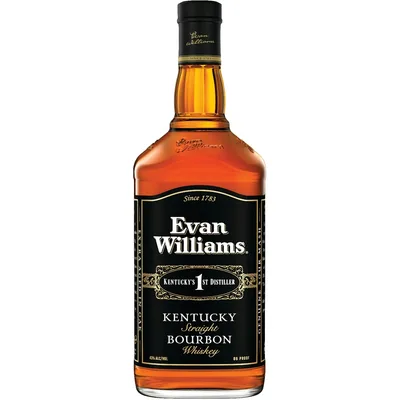 Evan Williams Black Label Kentucky Straight Bourbon Whiskey