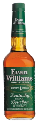 Evan Williams Green Label Bourbon Whiskey 750ml