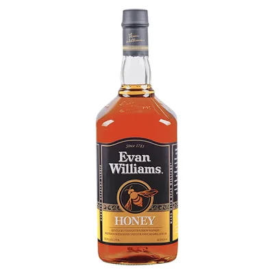 Evan Williams Honey Whiskey 1.75 L