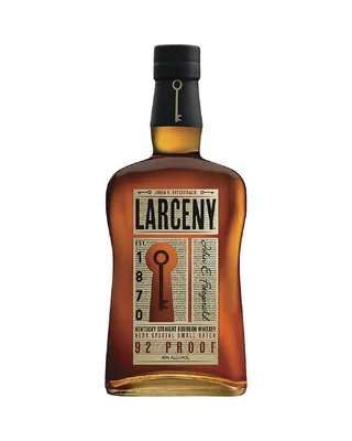 Larceny Whiskey, Bourbon, Kentucky Straight, Small Batch 1.75 L