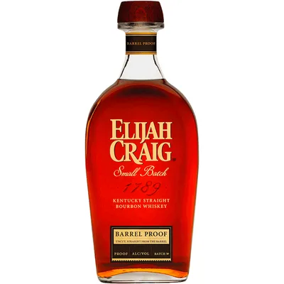 Elijah Craig 11 Year Old Barrel Proof Batch #B523 Kentucky Straight Bourbon Whiskey