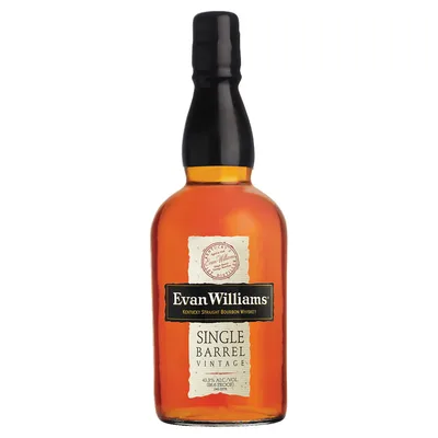 Evan Williams Single Barrel Vintage Kentucky Straight Bourbon Whiskey