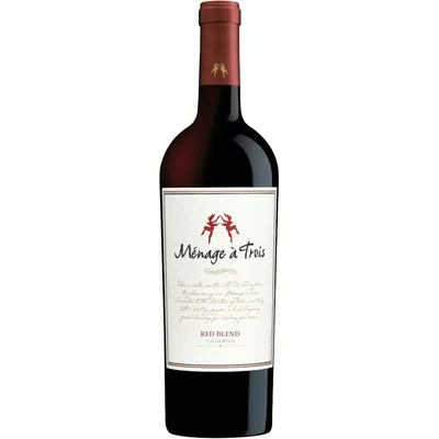 Menage a trois Red Blend Wine - 750 Ml