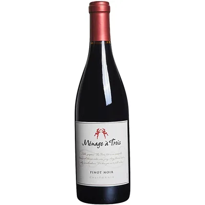 Menage a Trois Pinot Noir California Red Wine