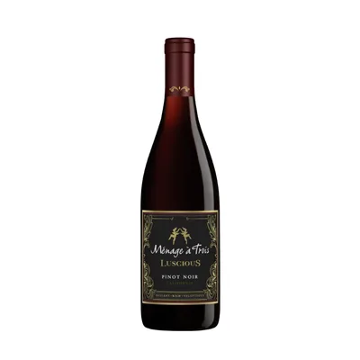Menage a Trois Luscious Pinot Noir California Red Wine