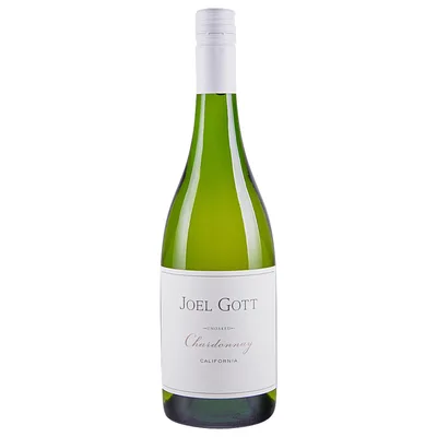 Joel Gott California Unoaked Chardonnay White Wine Bottle