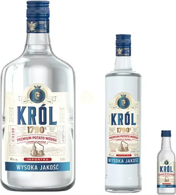 Krol Potato Vodka 175 80p 1.75l