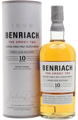 Benriach The Smoky Ten 10 Year Old Single Malt Scotch Whisky