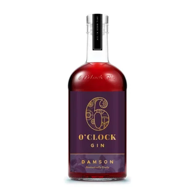 6 O'Clock Damson Gin 750ml