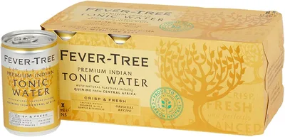 Fever-Tree Premium Indian Tonic Water - 8pk/150ml Cans
