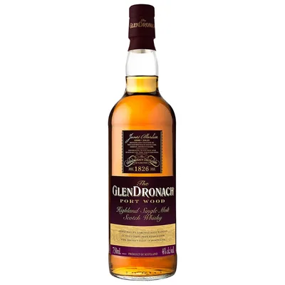 Glendronach Port Wood Highland Single Malt Scotch Whisky 750ml